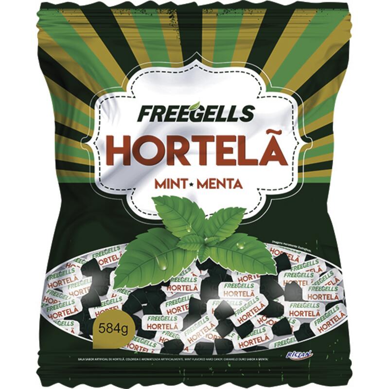 Bala Freegells Hortelã 584g