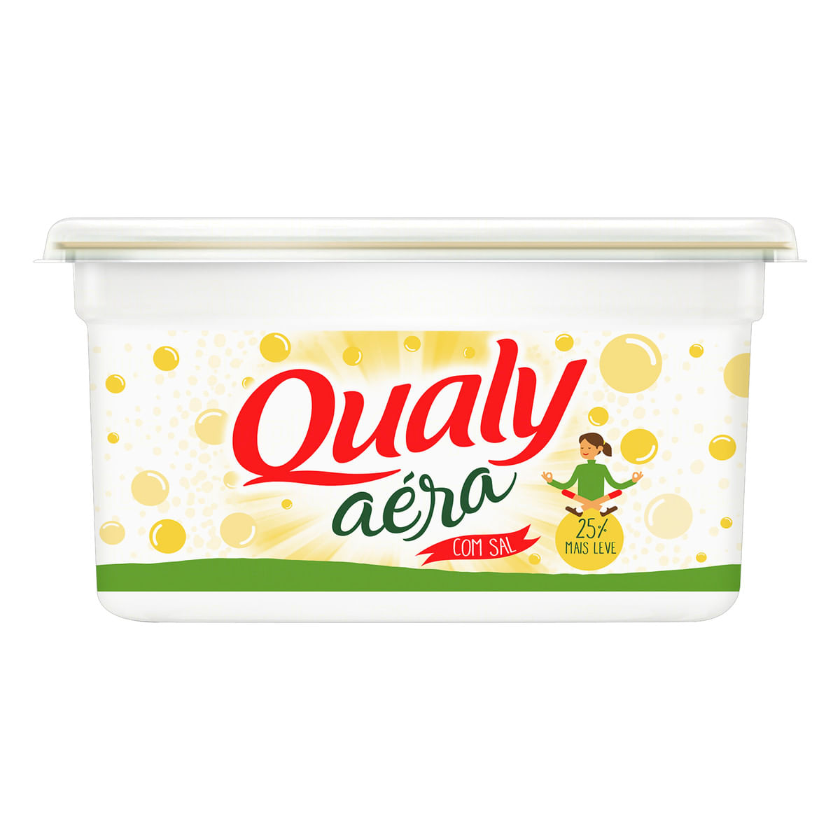 Margarina com sal Qualy aéra pote 500g