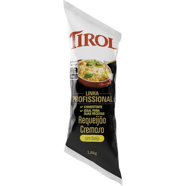 Requeijão Tirol Cremoso 1,8kg