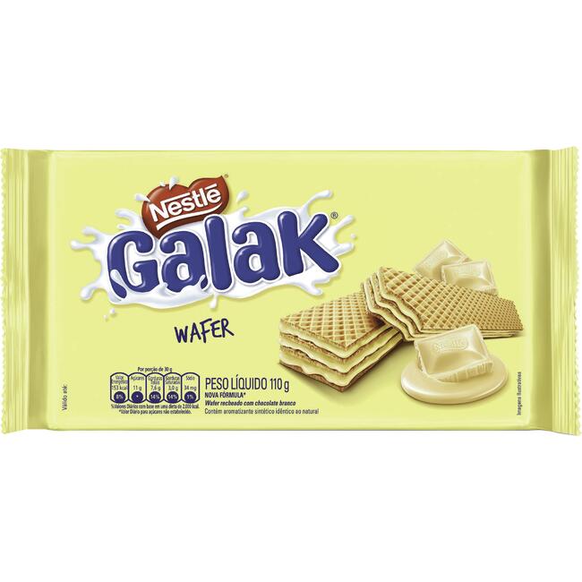 Biscoito Wafer Nestlé Galak 110g
