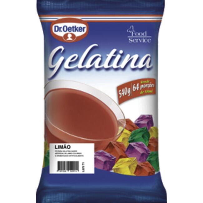 Gelatina Dr. Oetker Limão 540g