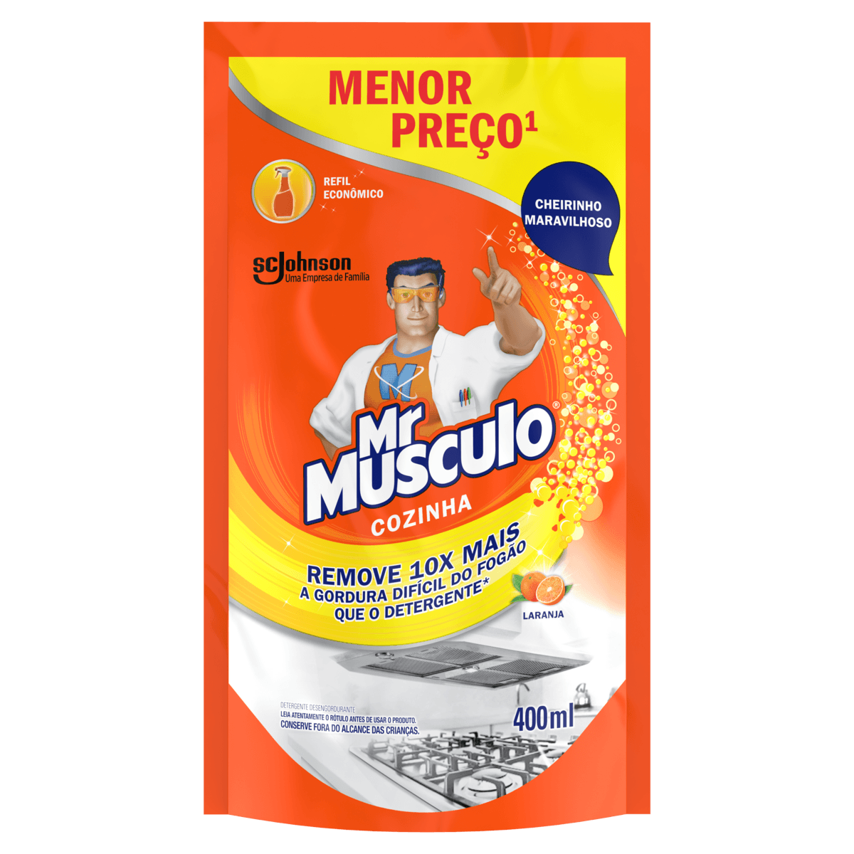 Limpador Mr.Músculo Limpeza Pesada Lavanda 400ml
