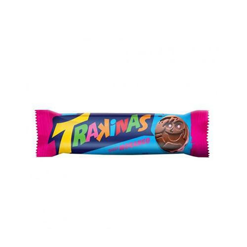 Biscoito Recheado Trakinas Morango 126g