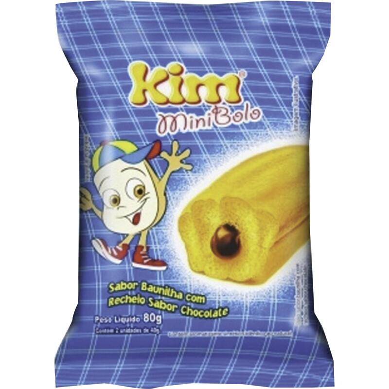Bolo Mini Kim Baunilha com Chocolate 40g