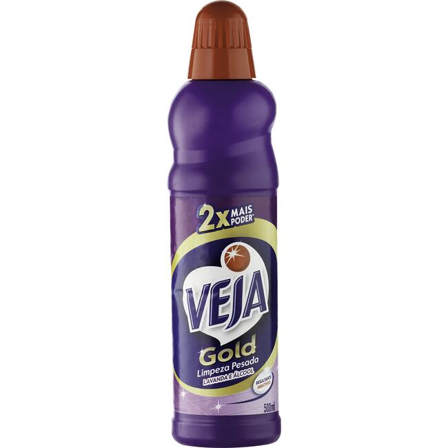 Limpador Veja Limpeza Pesada Gold Lavanda e Álcool 500ml