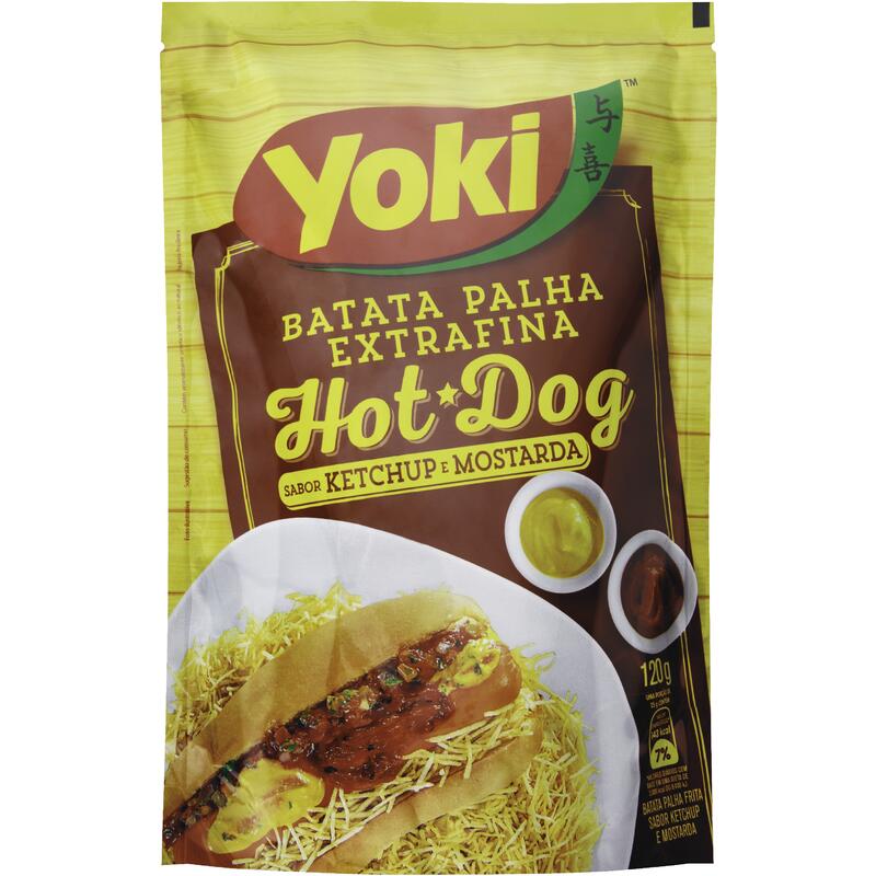 Batata Palha para Hot Dog Yoki Extra Fina 120g