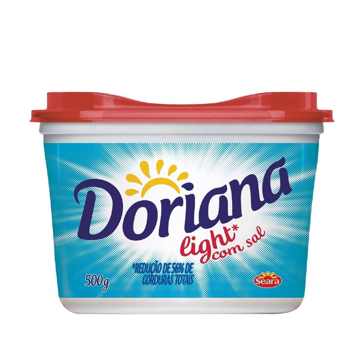 Margarina Cremosa Light com Sal  Doriana 500g