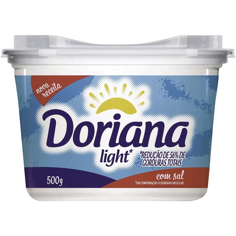 Margarina Cremosa Light com Sal  Doriana 500g
