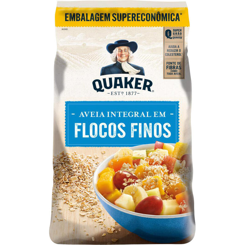 Aveia Quaker 750g - Flocos
