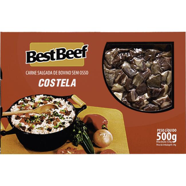 Charque Costela Best Beef Picado 500g