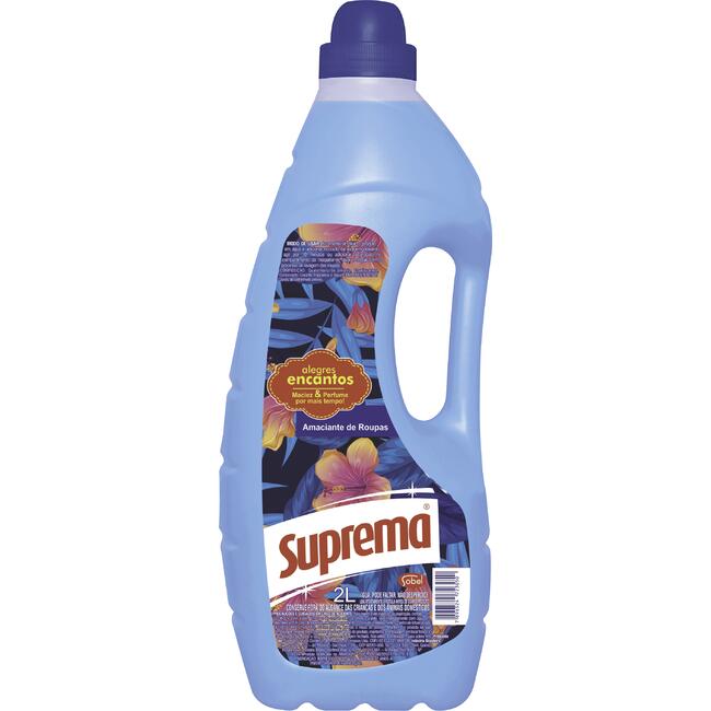 Amaciante para Roupas Suprema Azul 2L