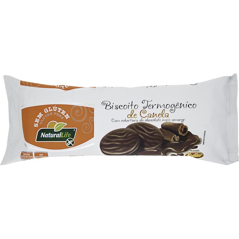Biscoito de Arroz Kodilar Canela com cober de choco 140g