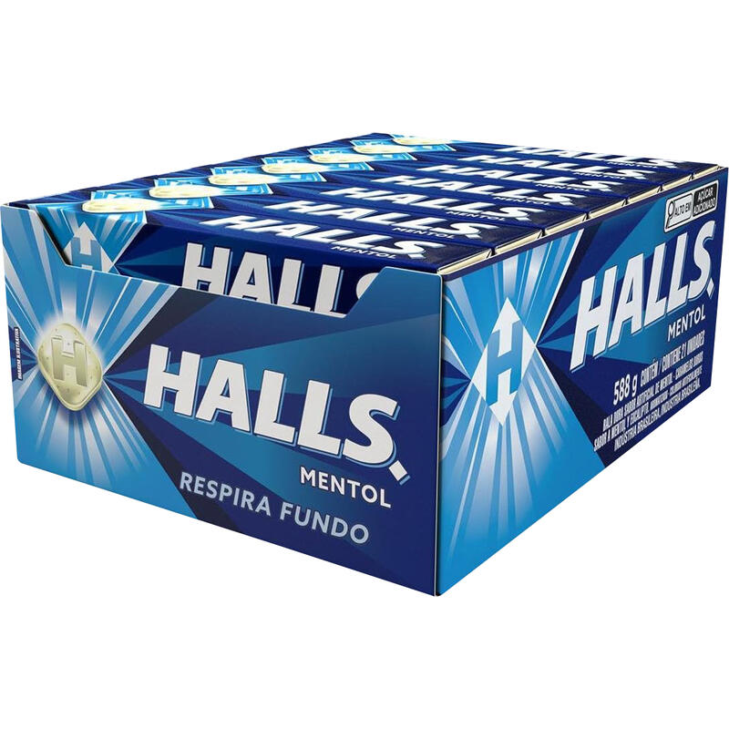 Drops Halls Mentol 21 un