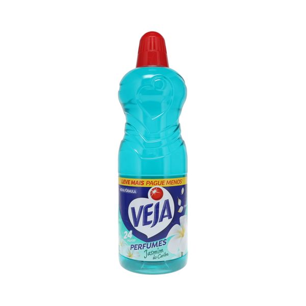 Limpador Perfumes Veja 1 Litro - Jasmim do Caribe - Preço Especial
