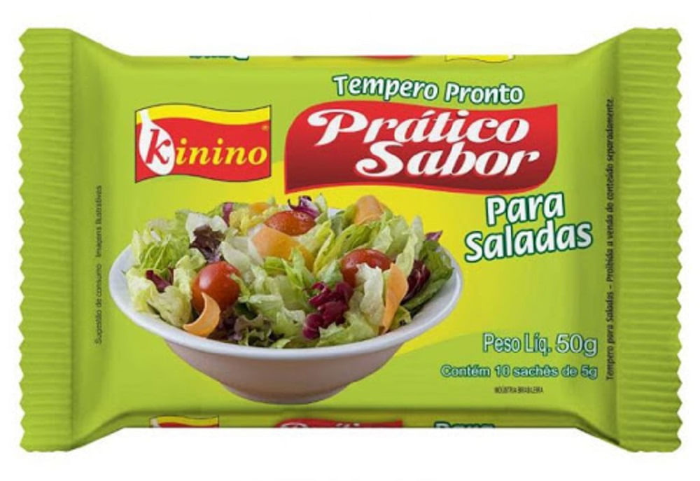 Tempero Kinino Prático para Saladas 50g