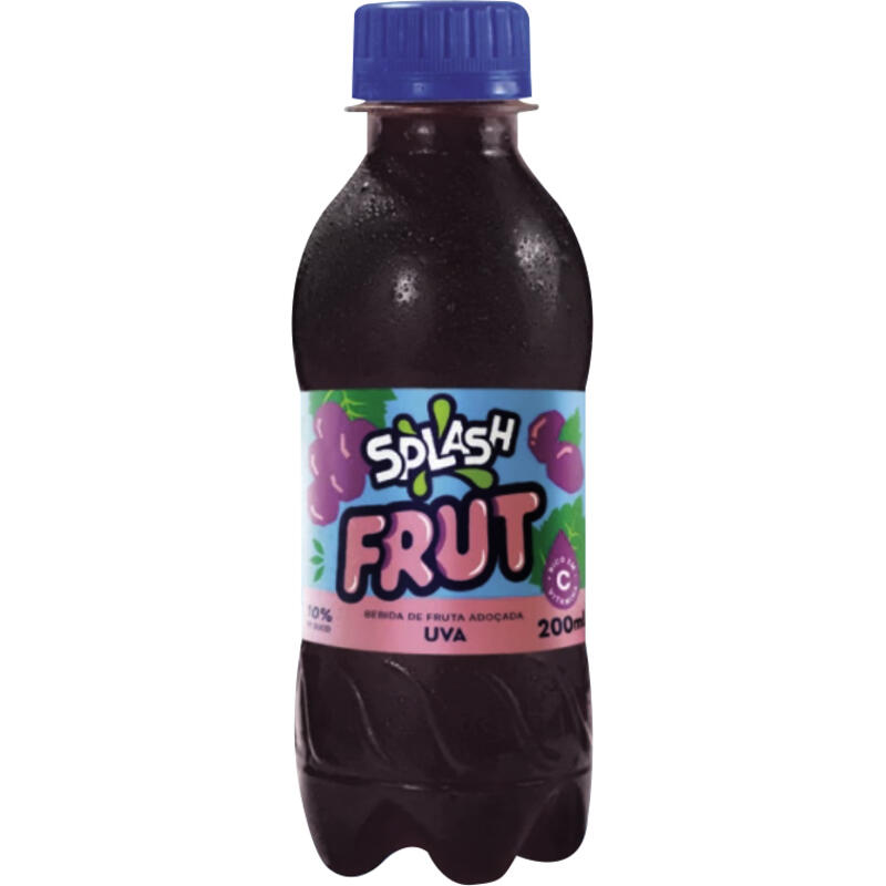 Refresco Líquido Splash Uva 200ml