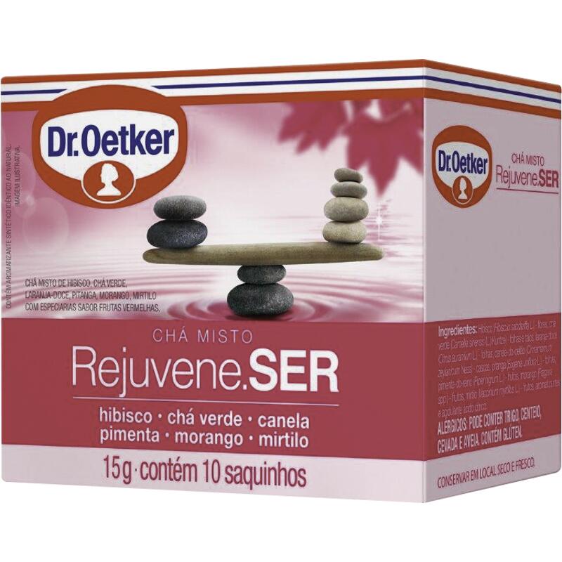 Chá Misto Dr. Oetker Hibisco 15g