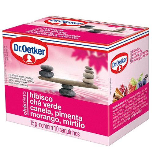 Chá Misto Dr. Oetker Hibisco 15g