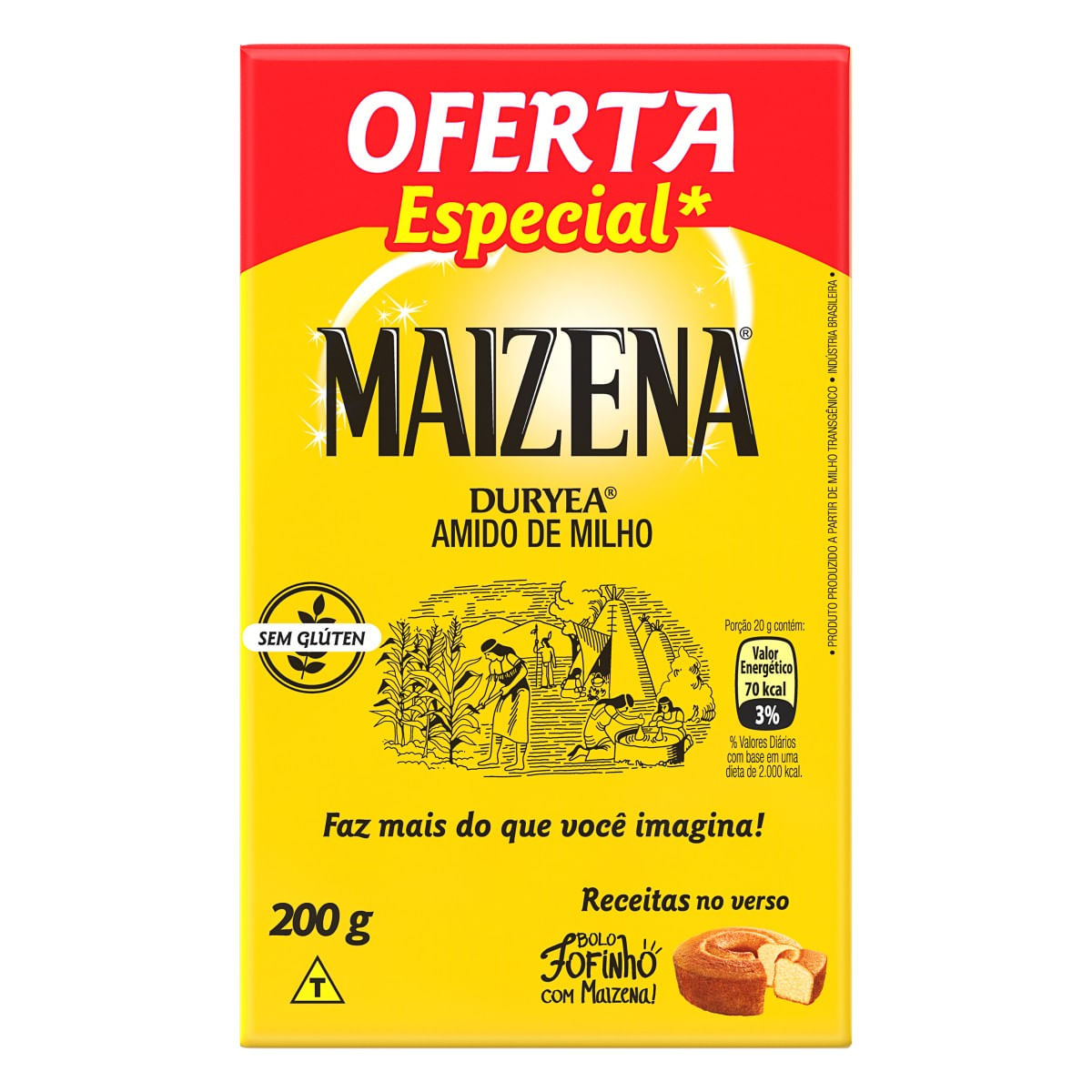 Amido de Milho Maizena 200g