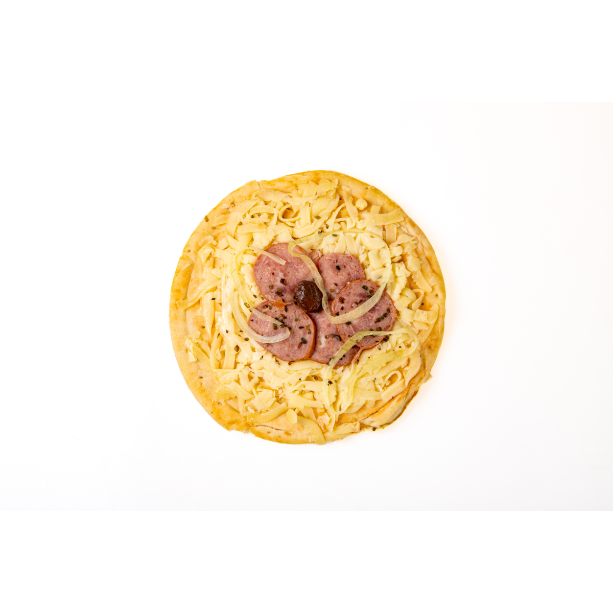Mini Pizza Calabresa Fabricação Própria Unidade