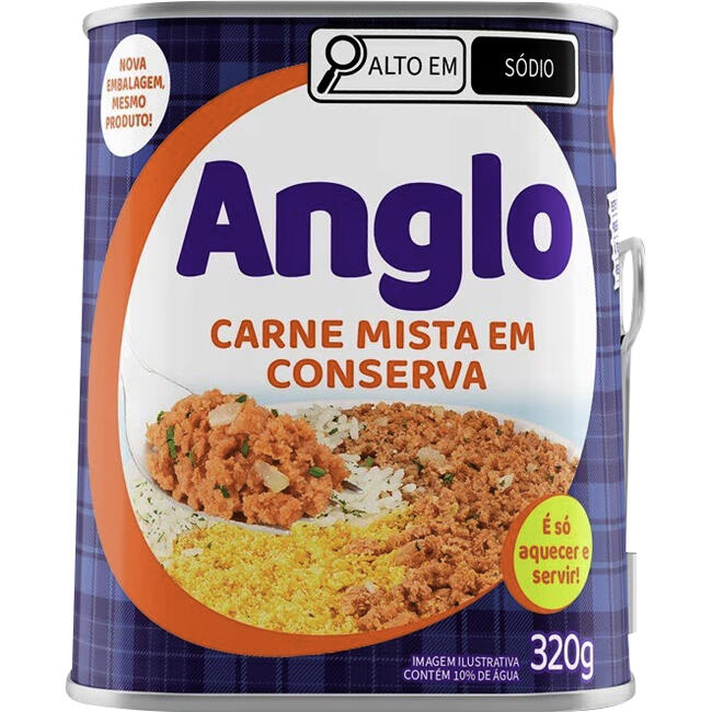 Carne Mista em Conserva Anglo 320g