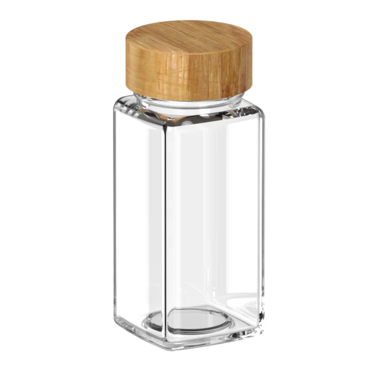 Porta Temperos Keep 125ml Bambu