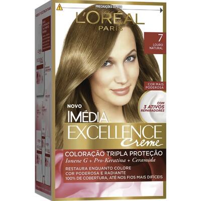 Tintura Imédia Excellence Louro Natural Kit