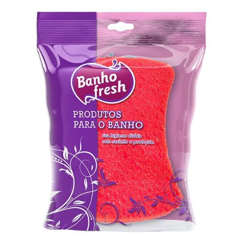 Esponja para Banho BANHO FRESH Anatômica