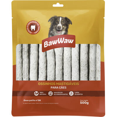 Osso Baw Waw Palito Nº 8 500g