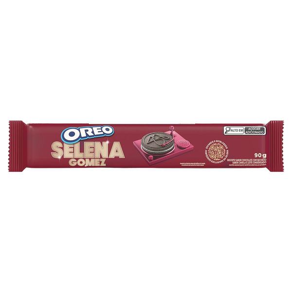 Biscoito Recheado Oreo 90g - Selena Gomez