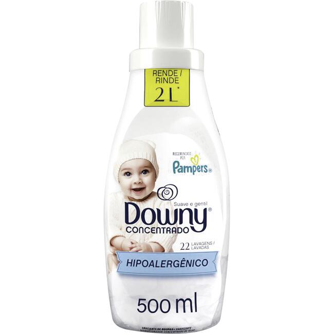 Amaciante Roupas Concentrado Downy Suave e Gentil 500ml