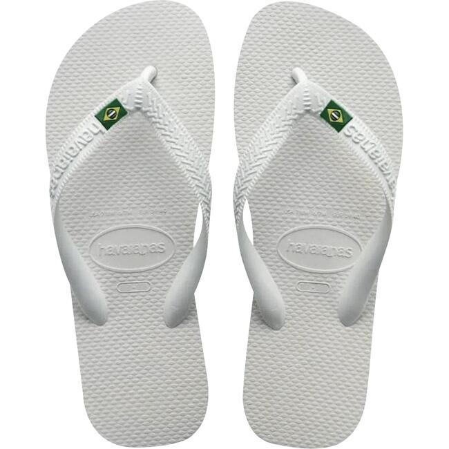 Sandália Brasil Havaianas 37/38 Light Branco Par