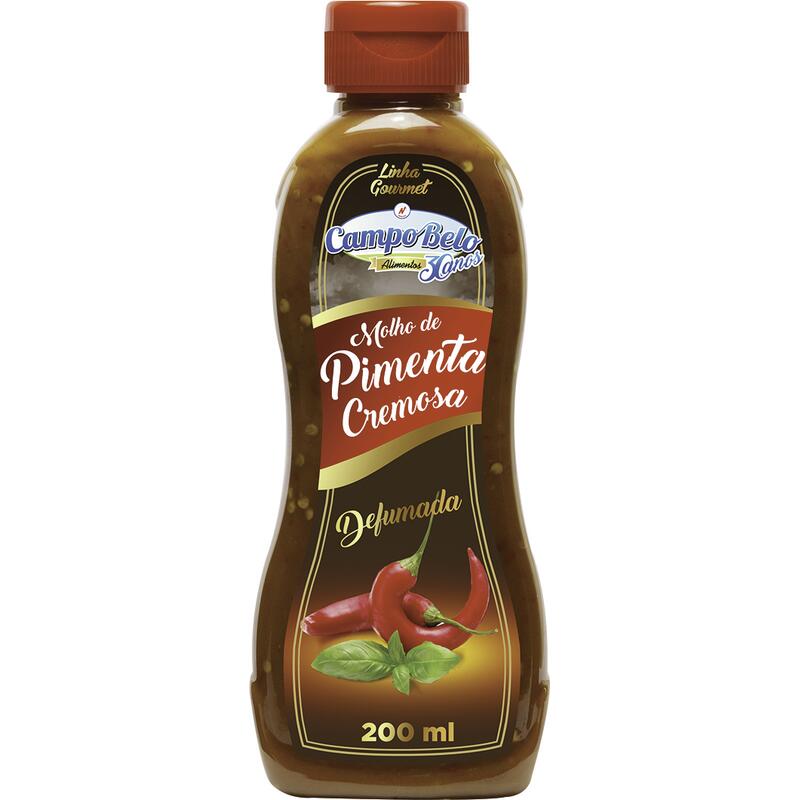 Molho de Pimenta Campo Belo Cremosa Defumada 200ml