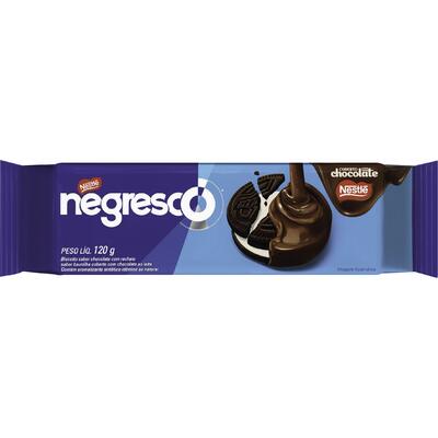 Biscoito Nestlé Negresco Coberto Chocolate 120g