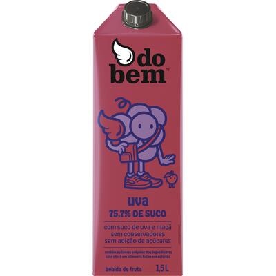Suco Integral Do Bem Uva 1,5L