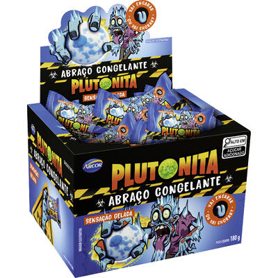 Chiclete Arcor Plutonita Congelante 180g