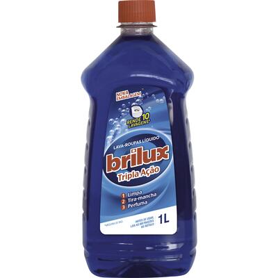 Lava Roupas Líquido Brilux 1L