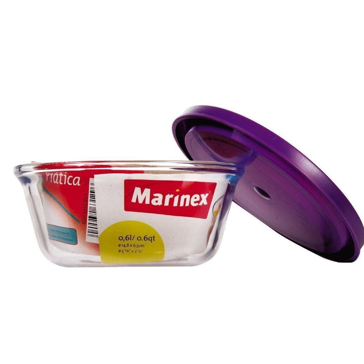 Tigela MARINEX com Tampa 600ml