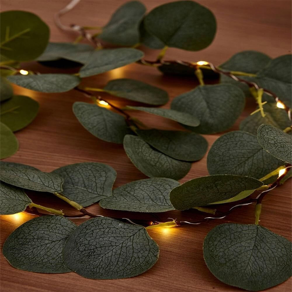 Cordão Decorativo de Led Folhas - A\CASA