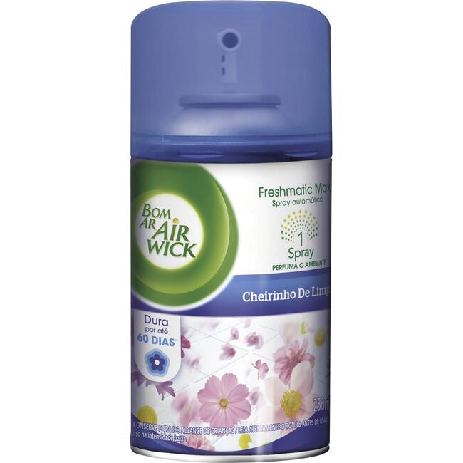 Refil Freshmatic Bom Ar Cheirinho de limpeza 250ml
