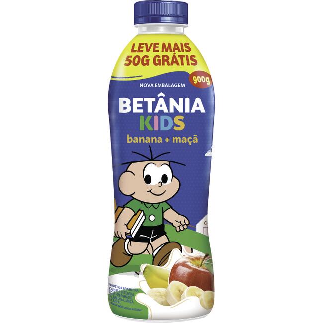 Iogurte Betânia Kids Banana e Maçã 900g