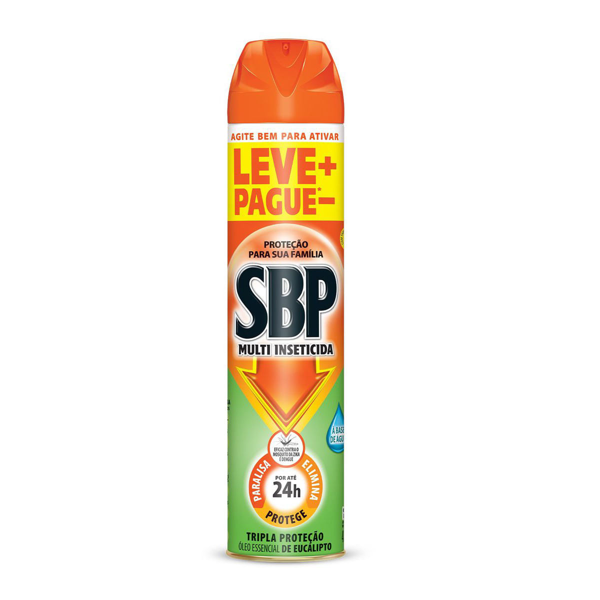 Multi Inseticida SBP Aerossol Óleo de Eucalipto 450ml Leve+ Pague-