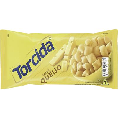 Salgadinho Lucky Torcida Queijo 70g