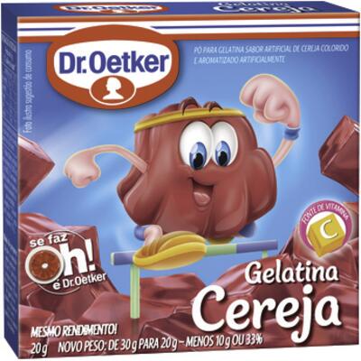 Gelatina Dr Oetker Cereja 20g