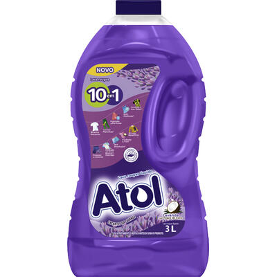 Lava Roupas Líquido Atol Lavanda 3L