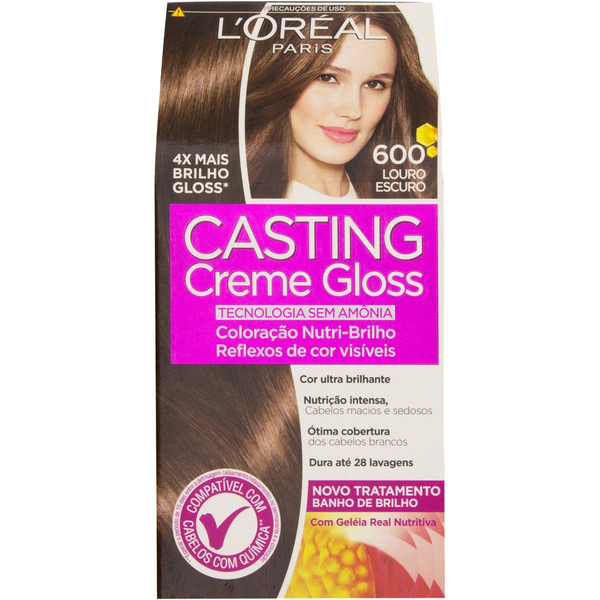 Coloração Casting Creme Gloss - N. 600 - Louro-escuro