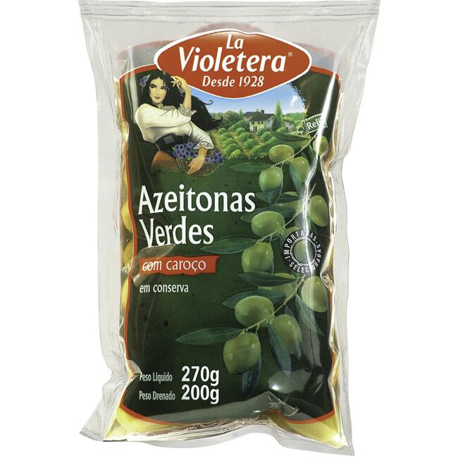 Azeitona Verde La Violetera 200g