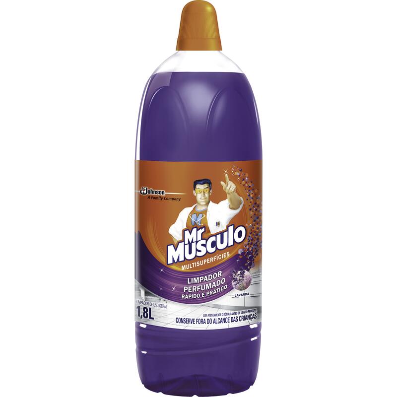 Limpador Mr. Músculo Lavanda 1,8L