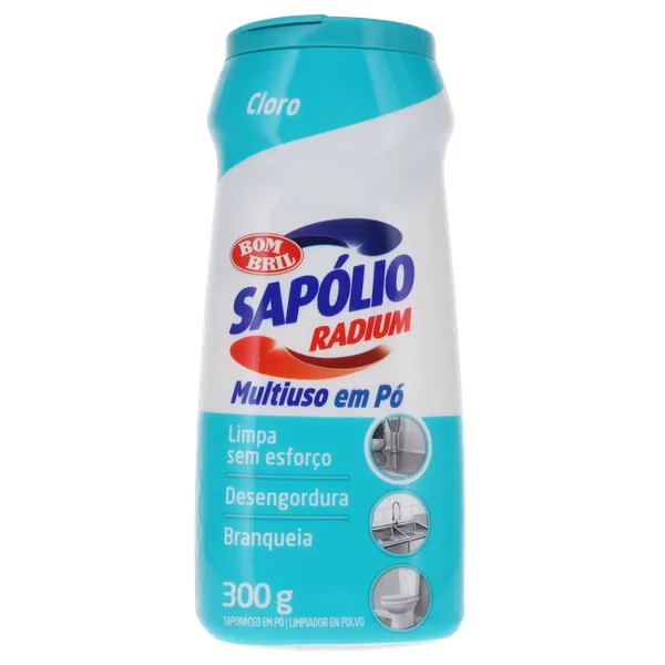 Saponáceo Sapólio Radium 300g - Cloro