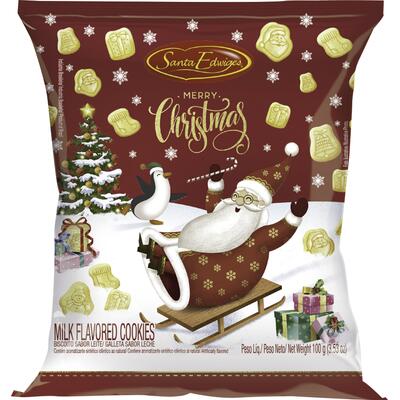 Biscoito Santa Edwiges Christmas 100g